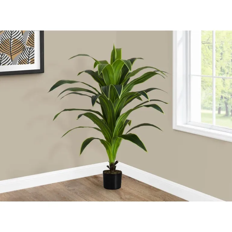 Artificial plant - 47"h / indoor dracaena in a 5" pot