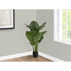Artificial plant - 45"h / indoor monstera in a 6" pot