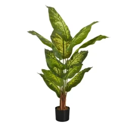Artificial plant - 47"h / indoor evergreen in a 5" pot