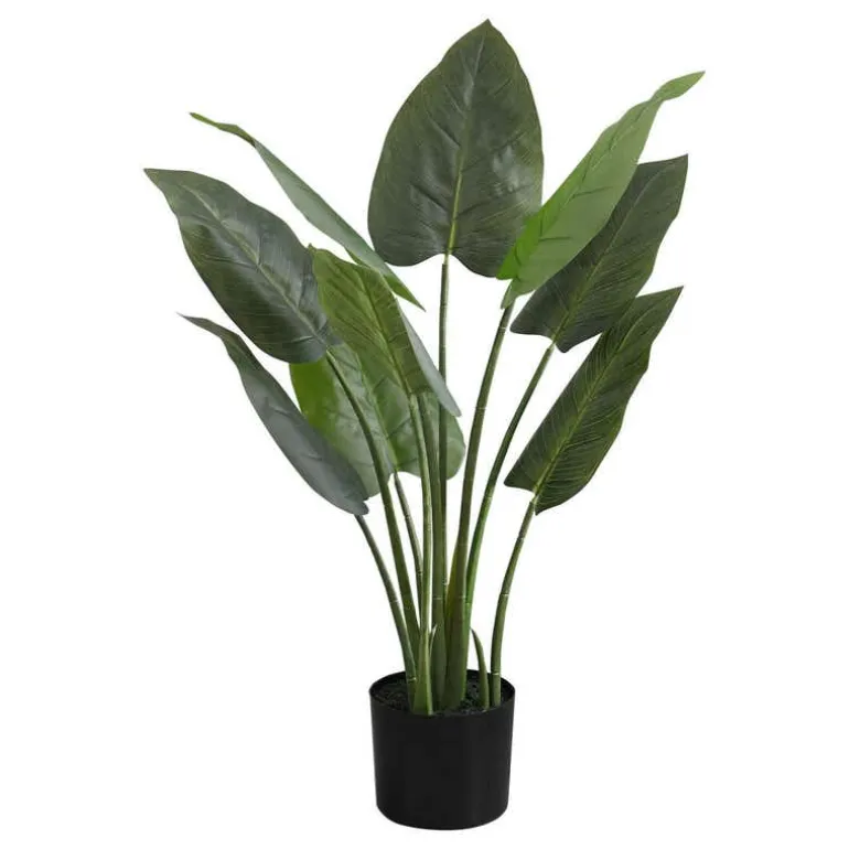 Artificial plant - 37"h / indoor aureum in a 6" pot