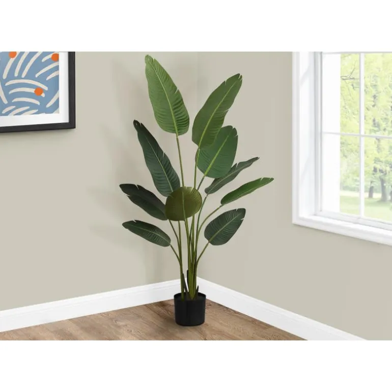 Artificial plant - 60"h / indoor bird of paradise 5" pot