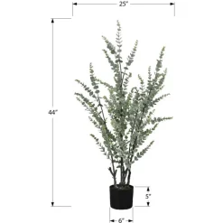 Artificial plant - 44"h / indoor eucalyptus in a 5" pot