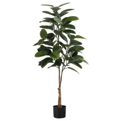 Artificial plant - 52"h / indoor rubber tree in a 5" pot