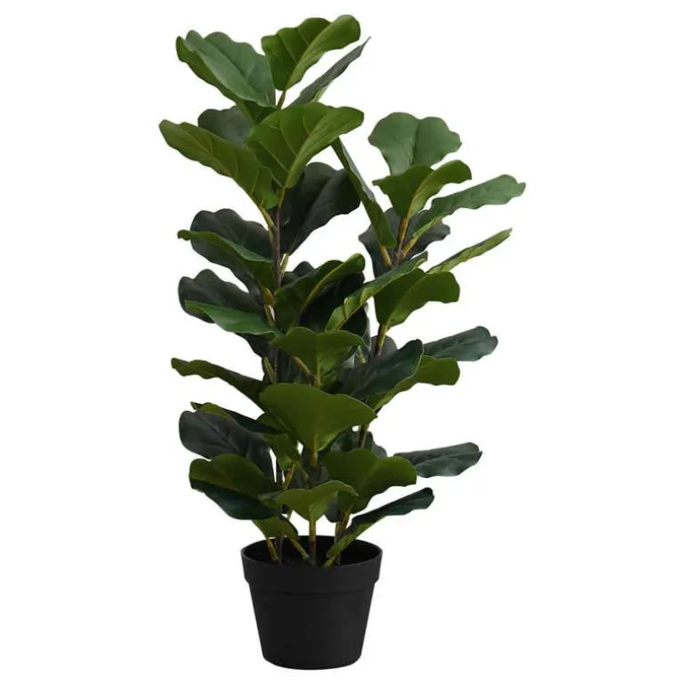 Artificial plant - 32"h / indoor fiddle in a 6" pot