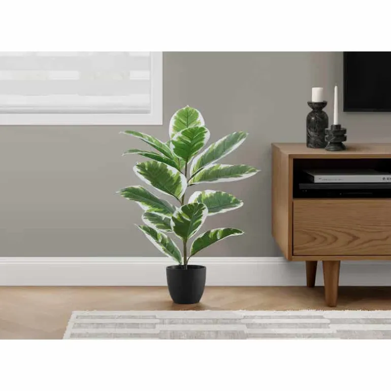 Artificial plant - 27"h / indoor rubber in a 5" pot