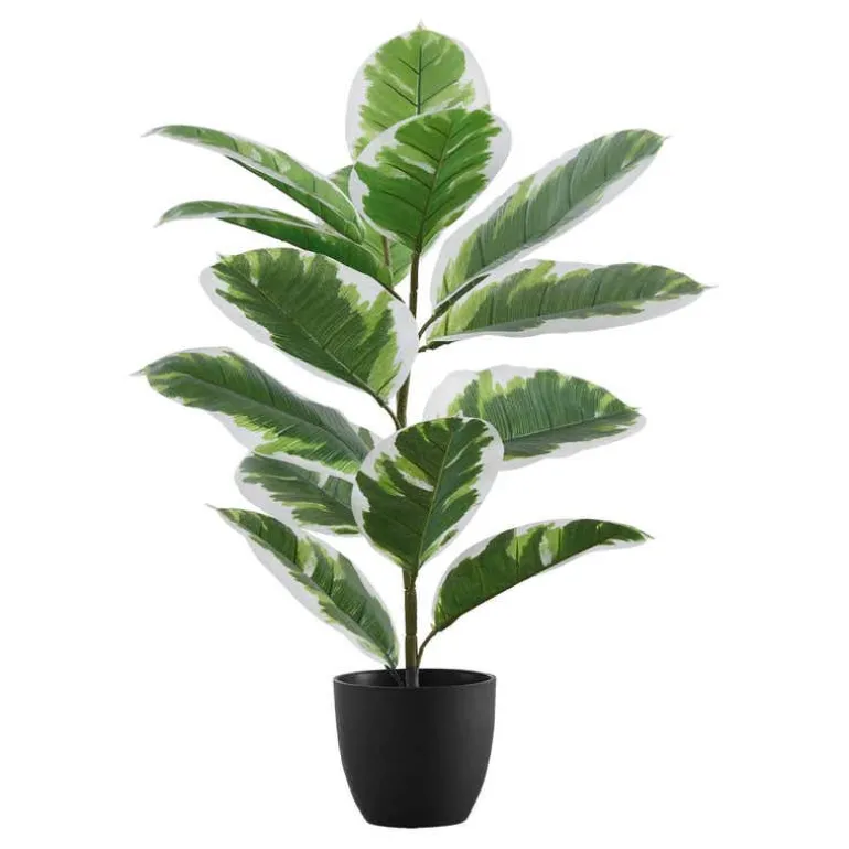 Artificial plant - 27"h / indoor rubber in a 5" pot