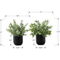 Artificial plant - 2pcs / 11