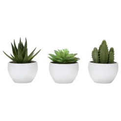 Artificial Plant 6" (set of 3)