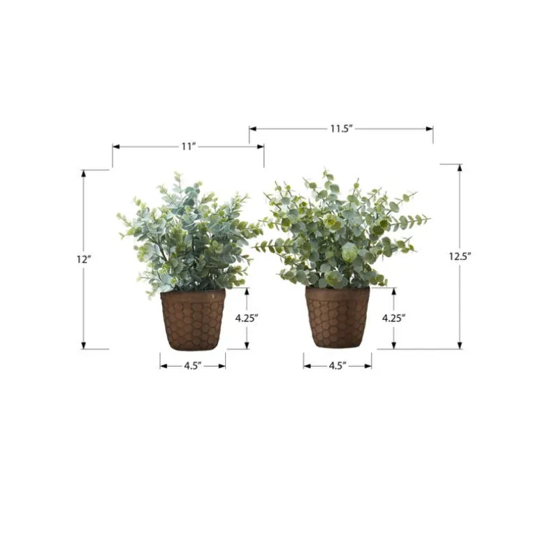 Artificial Plant 13" (set of 2)
