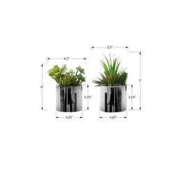 Artificial Plant 7" (Set of 2)