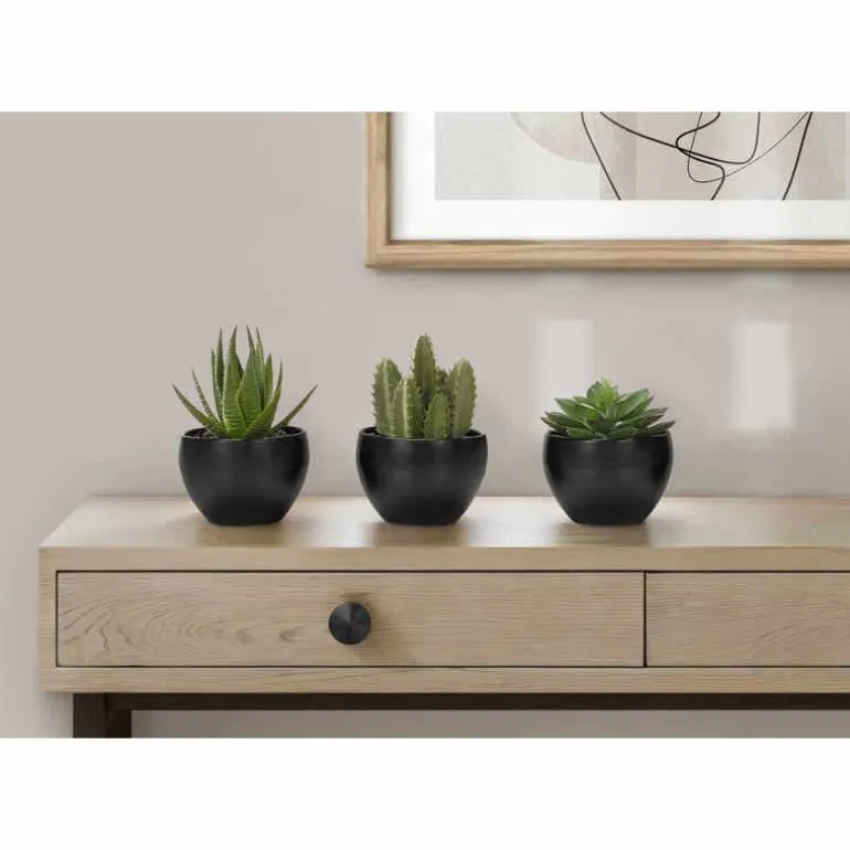 Artificial Plant 6" (set of 3)