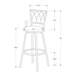 Barstool - 2pcs / 43