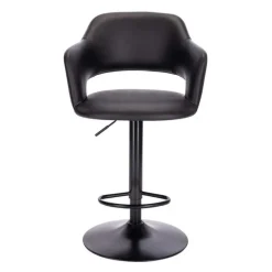 Barstool (1/Box) Black Hydraulic Base