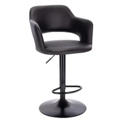 Barstool (1/Box) Black Hydraulic Base