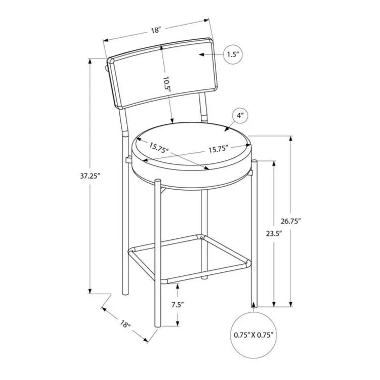 Barstool (set of 2)