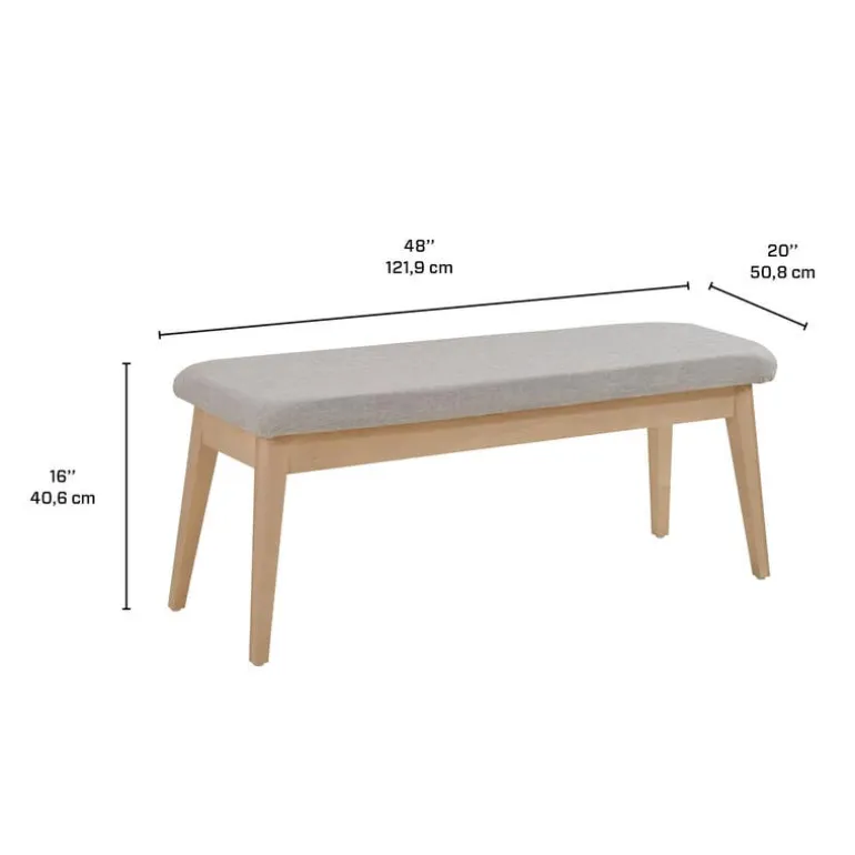 Bench - Greige