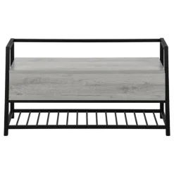 Bench - shoe rack / flip top storage - 42