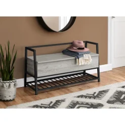 Bench - shoe rack / flip top storage - 42