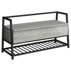 Bench - shoe rack / flip top storage - 42