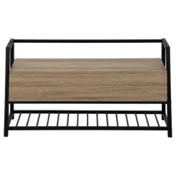 Bench - shoe rack / flip top storage - 42