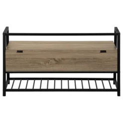 Bench - shoe rack / flip top storage - 42