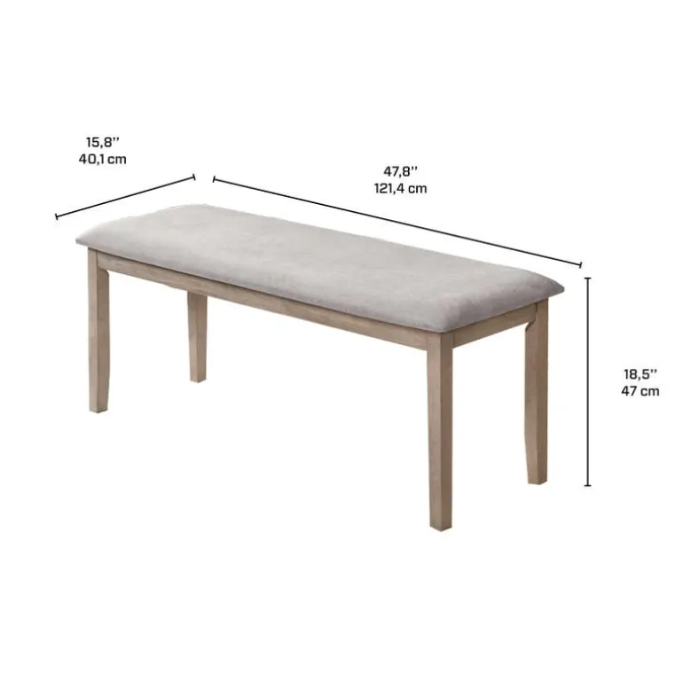 Bench- Grey