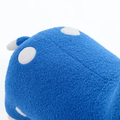 Blue Giraffe-Shaped Kids Pouf – 29.5