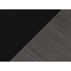 Bookcase - 48"h / black / grey with adjustable shelves - Monarch