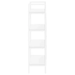 Bookcase - 48"h / white / white metal - Monarch
