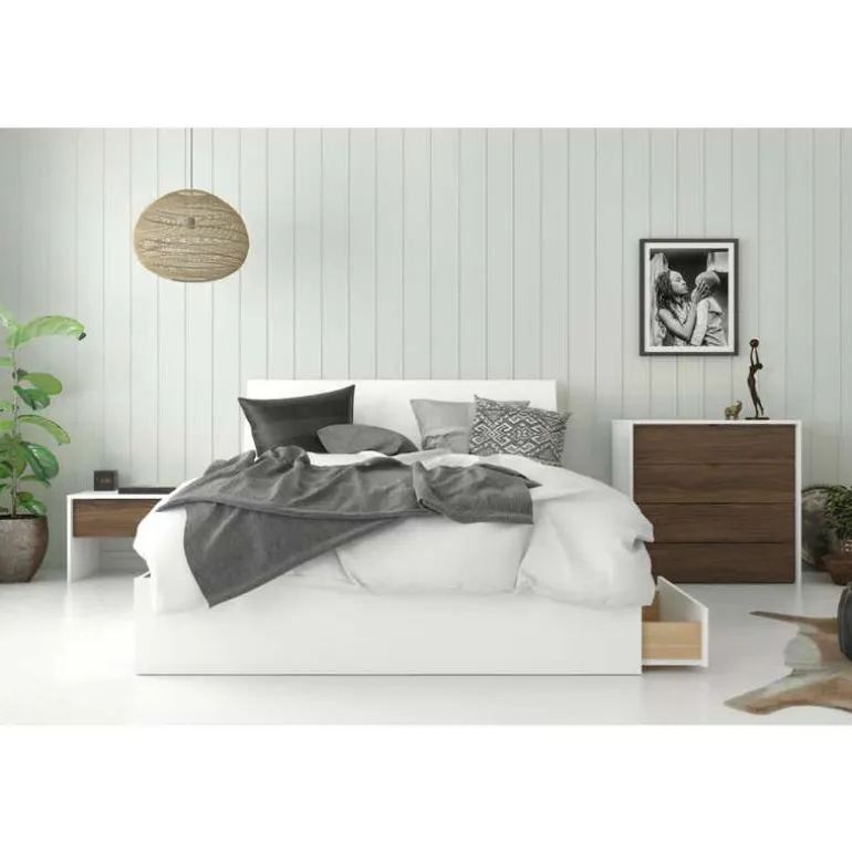 Bookcase, 1-Door, White - Nexera
