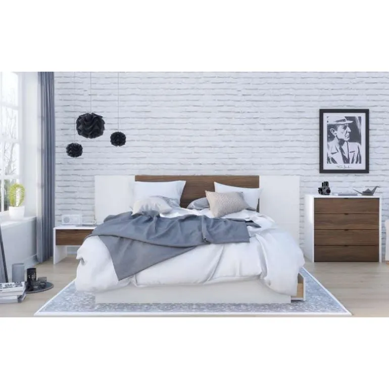 Bookcase, 1-Door, White - Nexera