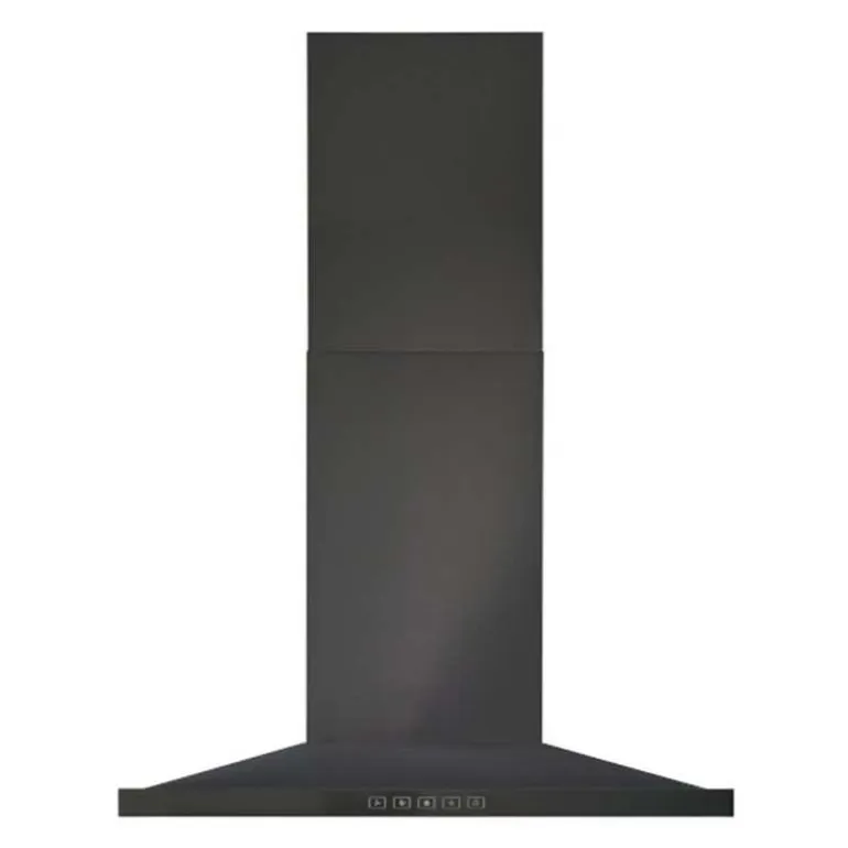 BROAN Chimney Range Hood Wall Mount Black Stainless 30" , 450 CFM - BWS1304BLS