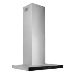 BROAN Chimney Range Hood Wall Mount Stainless Steel 30" , 450 CFM - BWT1304SSB