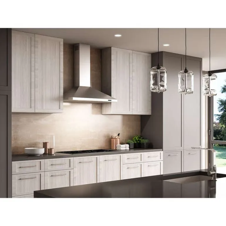 BROAN Chimney Range Hood Wall Mount Stainless Steel 36" , 460 CFM - EW4836SS