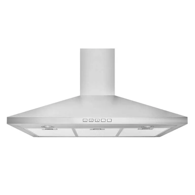 BROAN Pyramidal Chimney Range Hood Wall Mount Stainless Steel 36" , 450 CFM - BWP1364SS