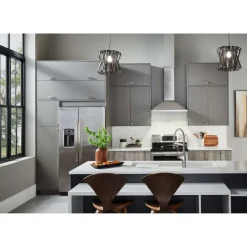 BROAN Pyramidal Chimney Range Hood Wall Mount Stainless Steel 24" , 450 CFM - BWP1244SS