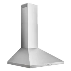 BROAN Pyramidal Chimney Range Hood Wall Mount Stainless Steel 24