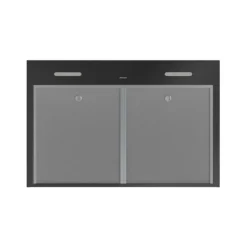BROAN Range Hood Standard Black 36" , 350 CFM - GLA2363BLS