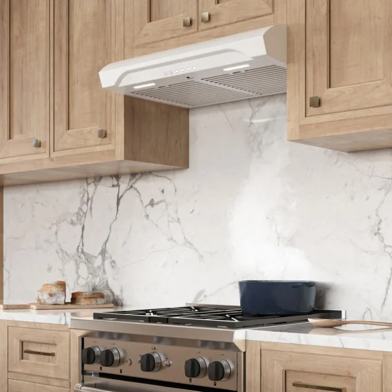BROAN Range Hood Standard White 30" , 490 CFM - ALT3304WW