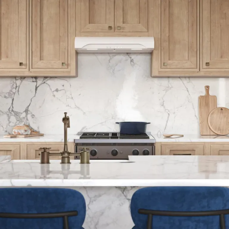 BROAN Range Hood Standard White 30" , 490 CFM - ALT3304WW