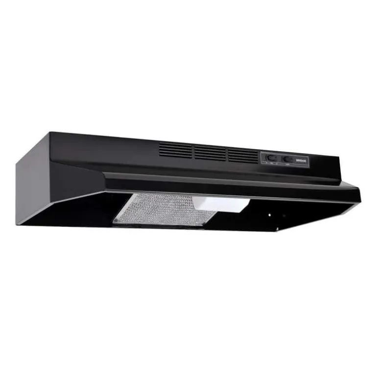 BROAN Range Hood Standard Black 30" , 210 CFM - BU230BL