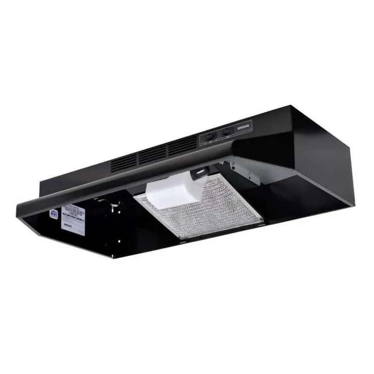 BROAN Range Hood Standard Black 30" , 210 CFM - BU230BL