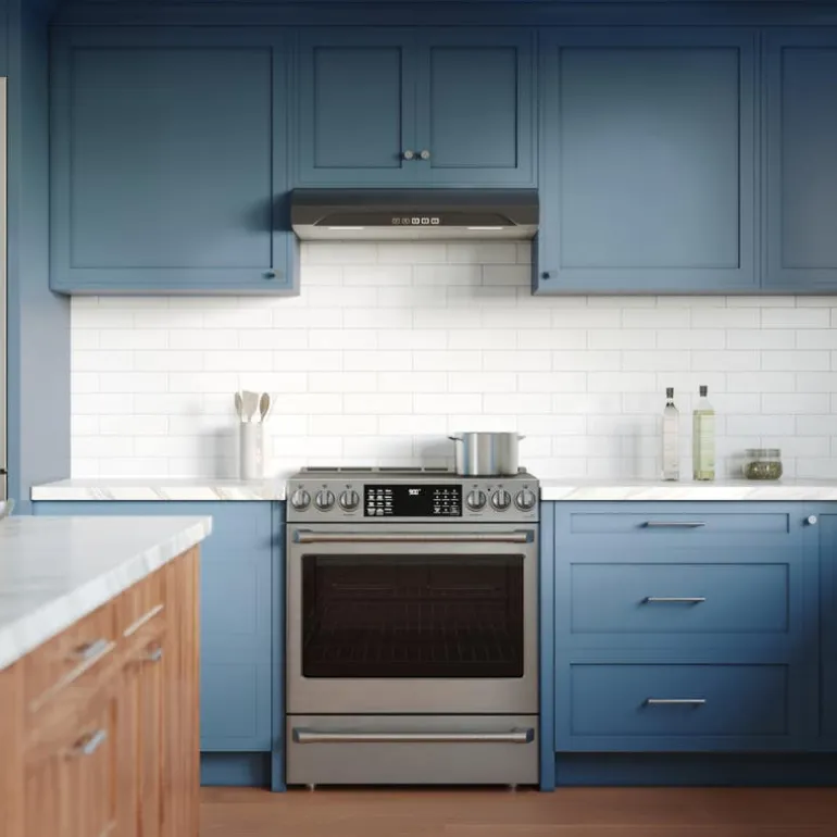 BROAN Range Hood Standard Black Stainless 30" , 350 CFM - ALT2303BLS