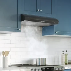 BROAN Range Hood Standard Black Stainless 30