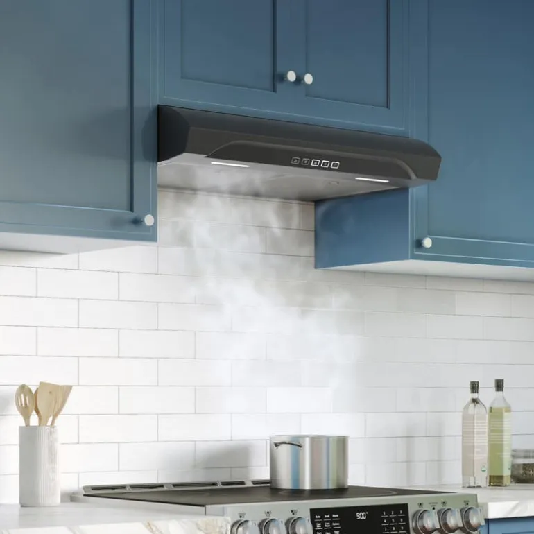 BROAN Range Hood Standard Black Stainless 30" , 350 CFM - ALT2303BLS