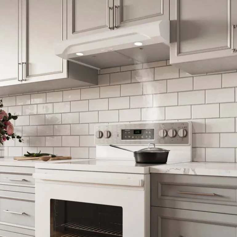 BROAN Range Hood Standard White 30" , 350 CFM - ALT1303WW