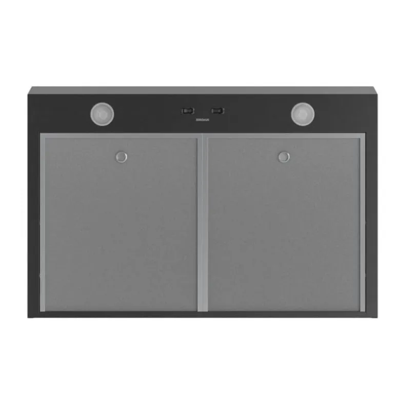 BROAN Range Hood Standard Black Stainless 30" , 350 CFM - MTR1303BLS