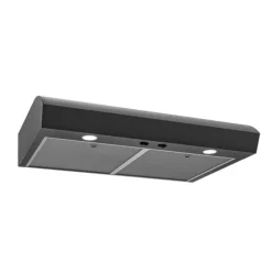 BROAN Range Hood Standard Black Stainless 30