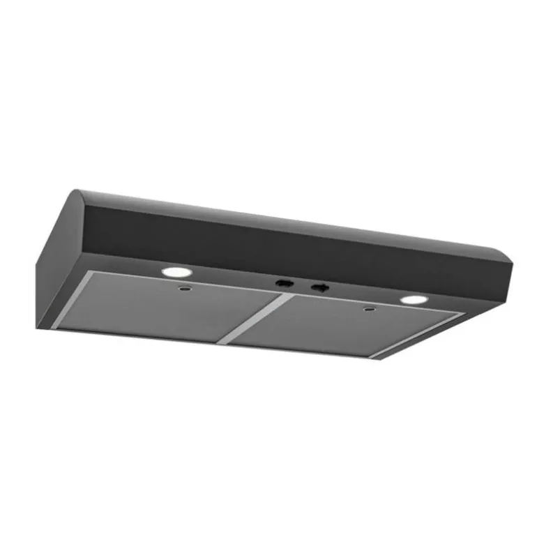 BROAN Range Hood Standard Black Stainless 30" , 350 CFM - MTR1303BLS