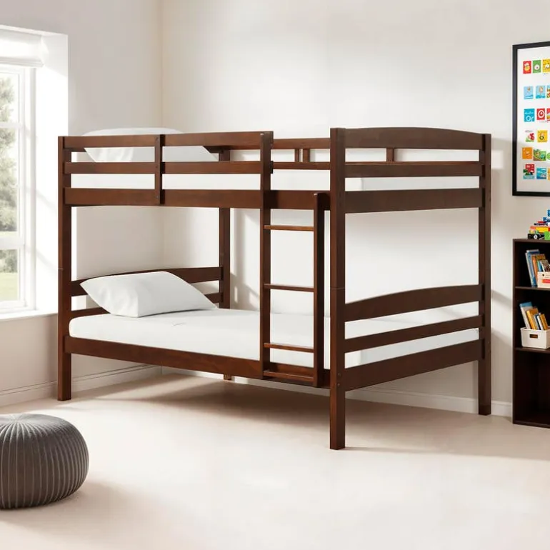 Brown Bunk Bed - 54"/54"